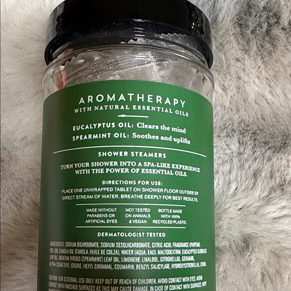 Aromatherapy Eucalyptus Spearmint Shower Steamers - Picture 2 of 2